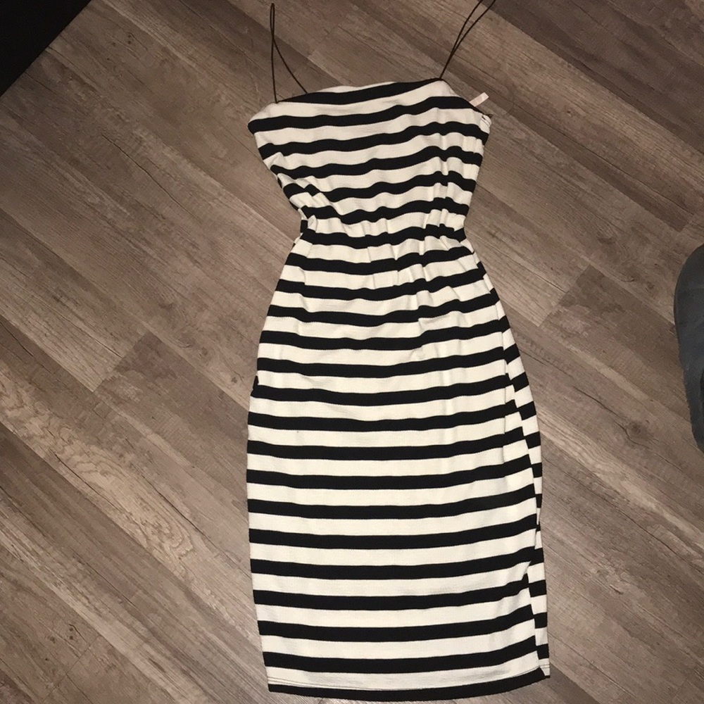Stripe mini dress